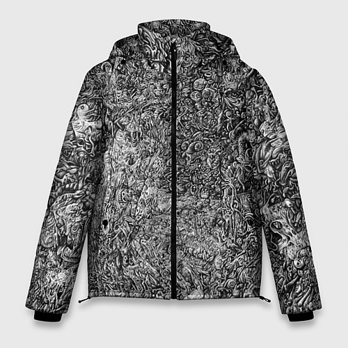 Мужская зимняя куртка Germ of the world / 3D-Черный – фото 1