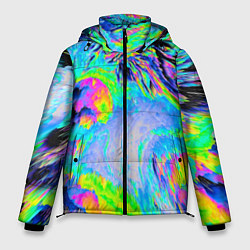 Куртка зимняя мужская ААА яркий узор, цвет: 3D-светло-серый