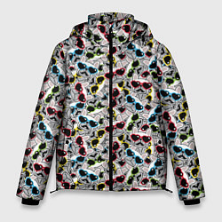 Куртка зимняя мужская Модные Собачки, цвет: 3D-светло-серый