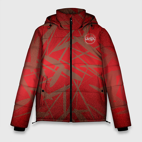 Мужская зимняя куртка Бардак Red-Gold Theme / 3D-Черный – фото 1