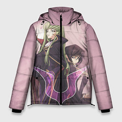 Мужская зимняя куртка Code Geass, Лелуш Ламперуж и C C