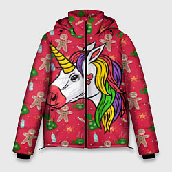 Мужская зимняя куртка New Year Unicorn 2022