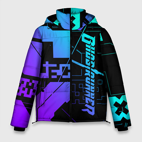 Мужская зимняя куртка Ghostrunner Neon / 3D-Черный – фото 1