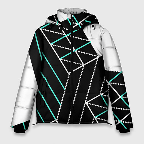 Мужская зимняя куртка Ретиарий / 3D-Черный – фото 1