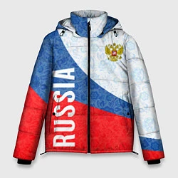 Куртка зимняя мужская RUSSIA SPORT STYLE РОССИЯ СПОРТИВНЫЙ СТИЛЬ, цвет: 3D-красный