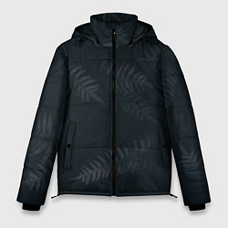 Куртка зимняя мужская Влажный Папоротник, цвет: 3D-черный