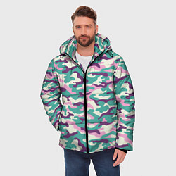 Куртка зимняя мужская Камуфляж Модный, цвет: 3D-красный — фото 2