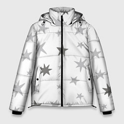 Куртка зимняя мужская Звездочкиstars, цвет: 3D-красный