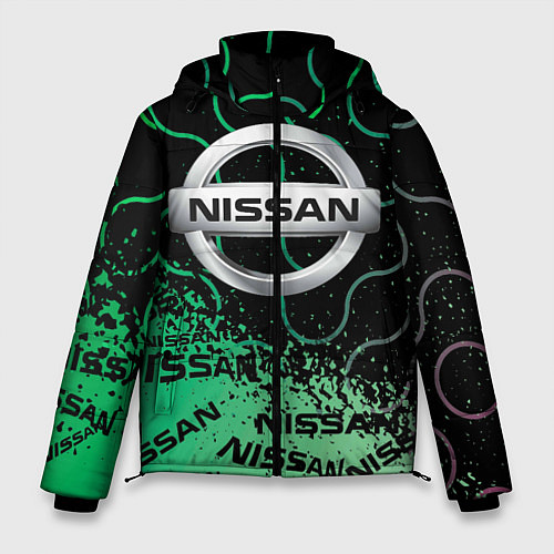 Мужская зимняя куртка NISSAN Супер класса / 3D-Красный – фото 1