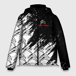 Куртка зимняя мужская Ситроен citroen c4, цвет: 3D-черный