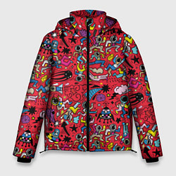 Куртка зимняя мужская Много космоса, цвет: 3D-светло-серый