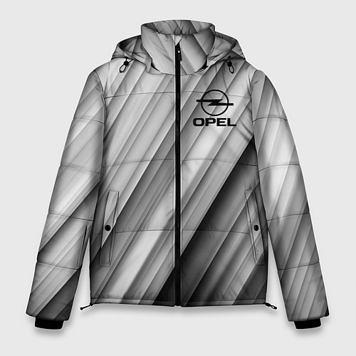 Мужская зимняя куртка OPEL опель / 3D-Черный – фото 1