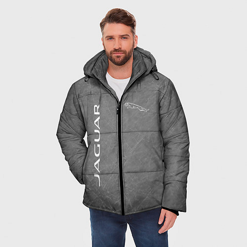 Мужская зимняя куртка ЯГУАР / 3D-Светло-серый – фото 3