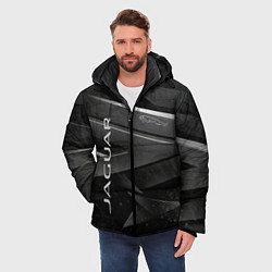 Куртка зимняя мужская JAGUR ЯГУАР абстракция, цвет: 3D-светло-серый — фото 2