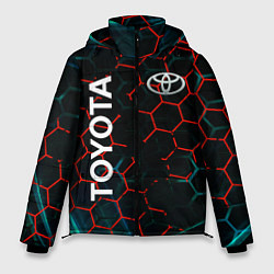 Мужская зимняя куртка Toyota соты