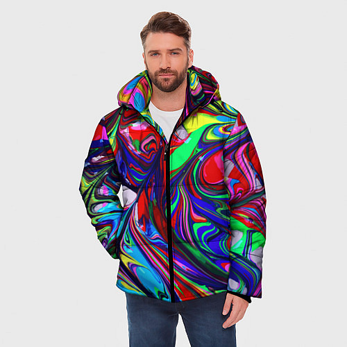 Мужская зимняя куртка Vanguard color pattern Expression / 3D-Светло-серый – фото 3