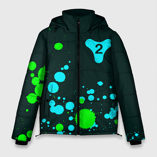 Мужская зимняя куртка ДЕСТИНИ 2 Краска FS / 3D-Черный – фото 1