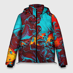 Куртка зимняя мужская Каляка-маляка, цвет: 3D-красный