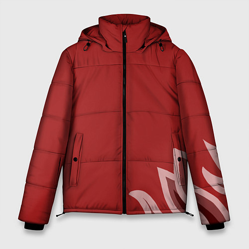 Мужская зимняя куртка Огонь Томы / 3D-Черный – фото 1