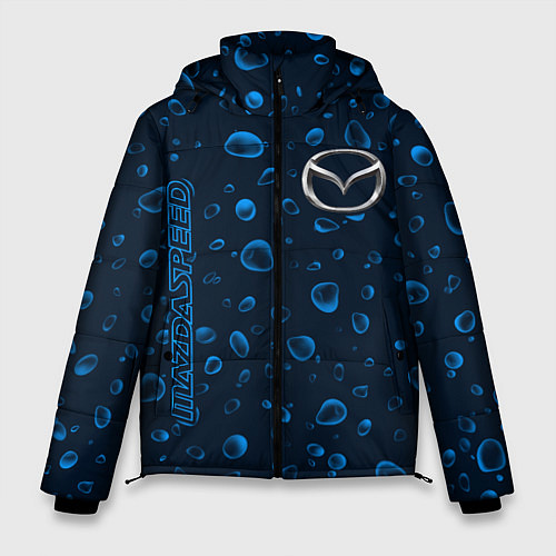Мужская зимняя куртка MAZDA SPEED Дождь / 3D-Черный – фото 1