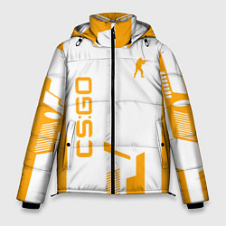 Куртка зимняя мужская Counter Strike cs go Геймер, цвет: 3D-светло-серый