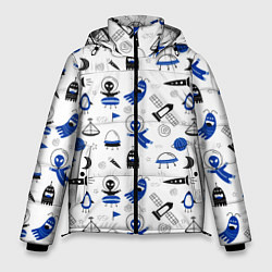 Куртка зимняя мужская UNIDENTIFIED FLYINGS, цвет: 3D-светло-серый