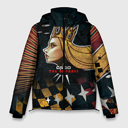 Куртка зимняя мужская Cs:go - The Empress 2022 Императрица, цвет: 3D-красный