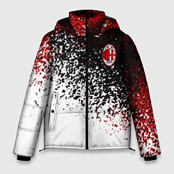 Куртка зимняя мужская Ac milan краска, цвет: 3D-красный
