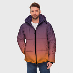 Куртка зимняя мужская Sunset Gradient, цвет: 3D-черный — фото 2