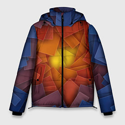 Куртка зимняя мужская Личный лабиринт, цвет: 3D-светло-серый