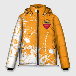 Куртка зимняя мужская Roma маленькое лого краска, цвет: 3D-красный