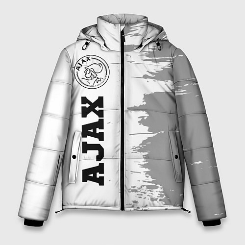 Мужская зимняя куртка Ajax Sport на светлом фоне / 3D-Черный – фото 1