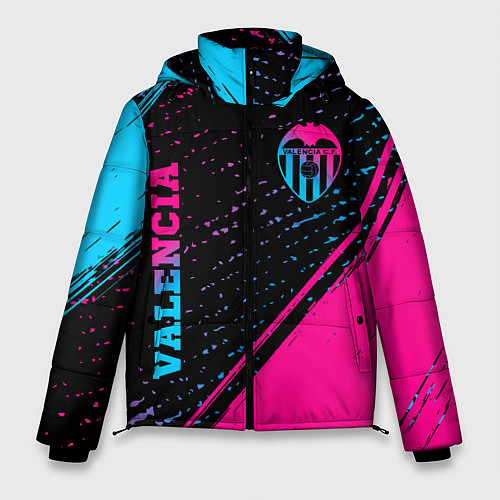 Мужская зимняя куртка Valencia Neon Gradient / 3D-Черный – фото 1