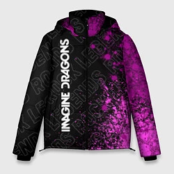 Куртка зимняя мужская Imagine Dragons Rock Legends, цвет: 3D-черный
