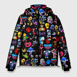 Куртка зимняя мужская Персонажи разных игр, цвет: 3D-светло-серый