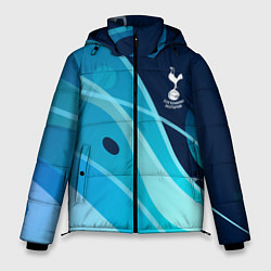 Куртка зимняя мужская Tottenham hotspur Абстракция, цвет: 3D-красный