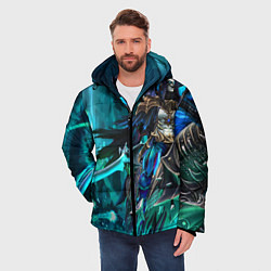 Куртка зимняя мужская Dota 2 Abaddon, цвет: 3D-светло-серый — фото 2
