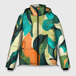 Куртка зимняя мужская Multicoloured camouflage, цвет: 3D-черный