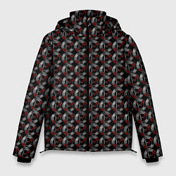 Куртка зимняя мужская Symbol in a circle, цвет: 3D-светло-серый