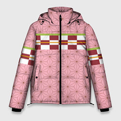 Куртка зимняя мужская Кимоно Незуко, цвет: 3D-черный