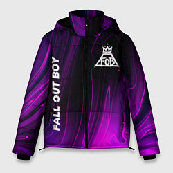 Мужская зимняя куртка Fall Out Boy violet plasma