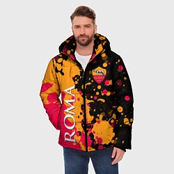 Куртка зимняя мужская Roma Краска, цвет: 3D-черный — фото 2