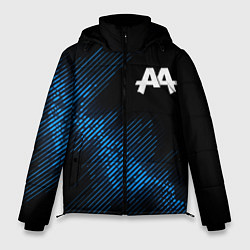 Куртка зимняя мужская Asking Alexandria звуковая волна, цвет: 3D-черный