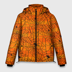 Куртка зимняя мужская Паучье логово, цвет: 3D-черный