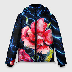 Куртка зимняя мужская Пион, цвет: 3D-черный