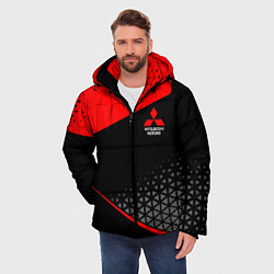 Куртка зимняя мужская Mitsubishi - Sportwear, цвет: 3D-черный — фото 2