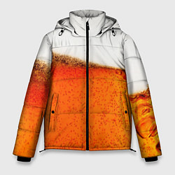 Куртка зимняя мужская Тёмное пиво, цвет: 3D-красный