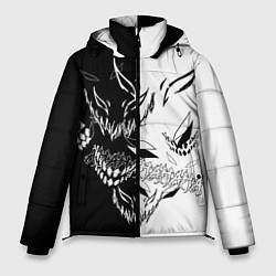 Куртка зимняя мужская Drain Face ZXC, цвет: 3D-черный