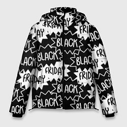 Куртка зимняя мужская Black friday, цвет: 3D-черный