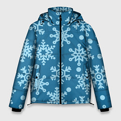 Куртка зимняя мужская Blue snow, цвет: 3D-черный